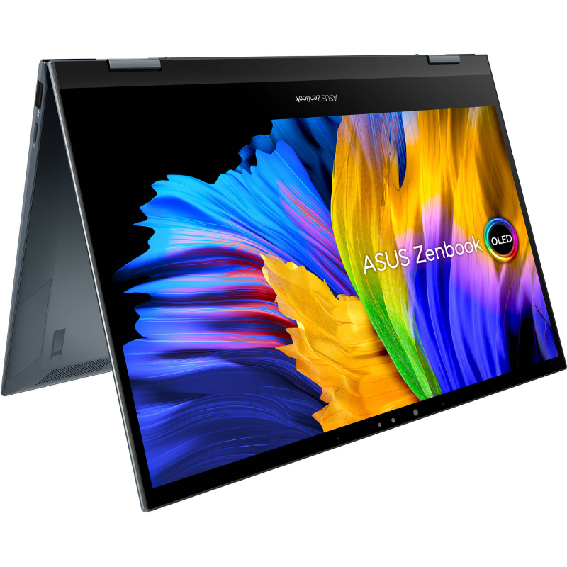 ASUS ZenBook Flip 13 OLED Ultra Slim Convertible Laptop 13.3” OLED FHD Touch Screen Core i7-1165G7 CPU Intel Iris Xe 16GB RAM 512GB SSD Win 11 Home-90NB0RZ1-M00CJ03