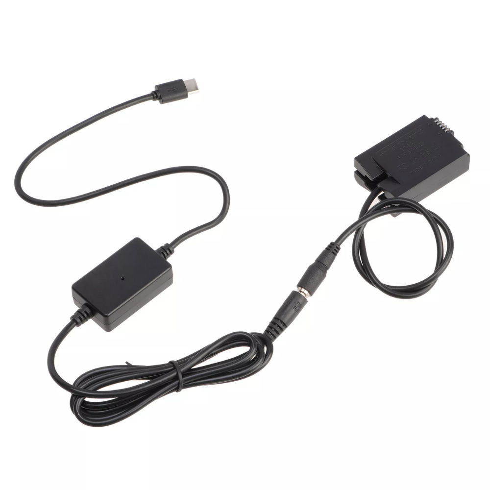 Caisi USB C to EN-EL25 Dummy Battery for Nikon Z50, Z50 II, Z30, ZFC0