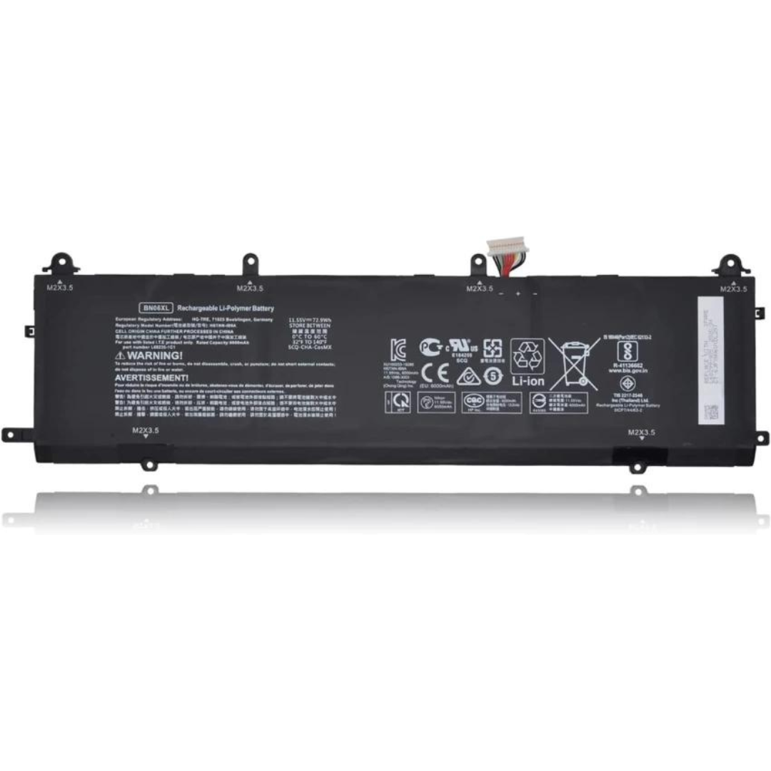 72.9Wh HP Spectre x360 Convertible 15-eb1426no battery- BN06XL4