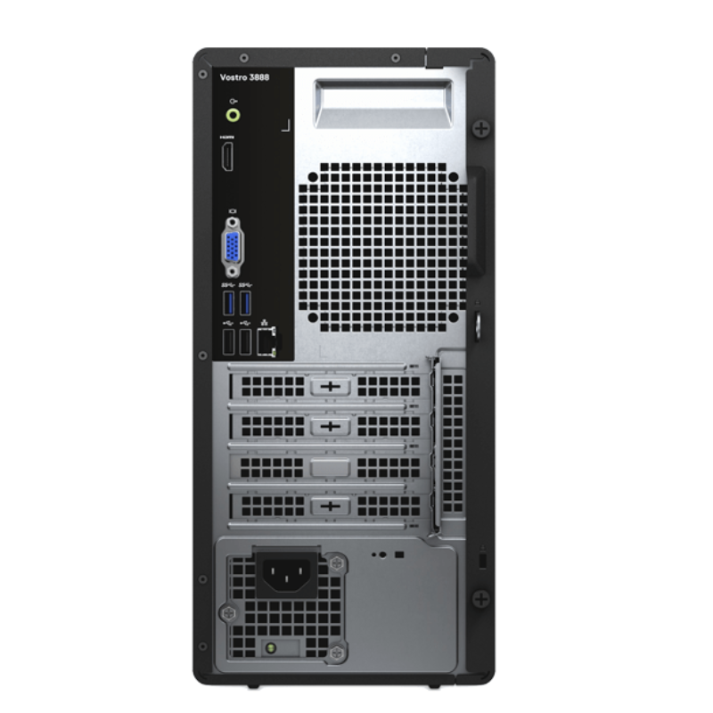  Dell Vostro 3888, Core i7 10700, 8GB, 1TB, Ubuntu, 1 Year Warranty – Incl. USB Keyboard and Mouse – N1000VD3888EMEA014