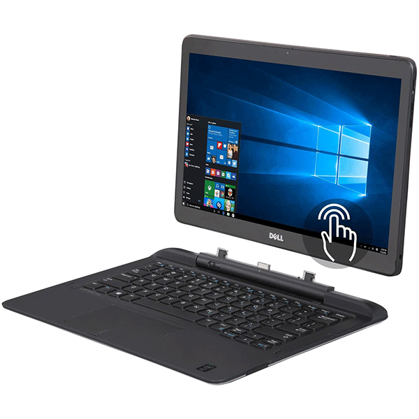 Dell Latitude e7350 13.3-inch 13 7000 2-in-1 Touchscreen Laptop, Core M-5Y71 1.2GHz 256GB SSD 8GB3