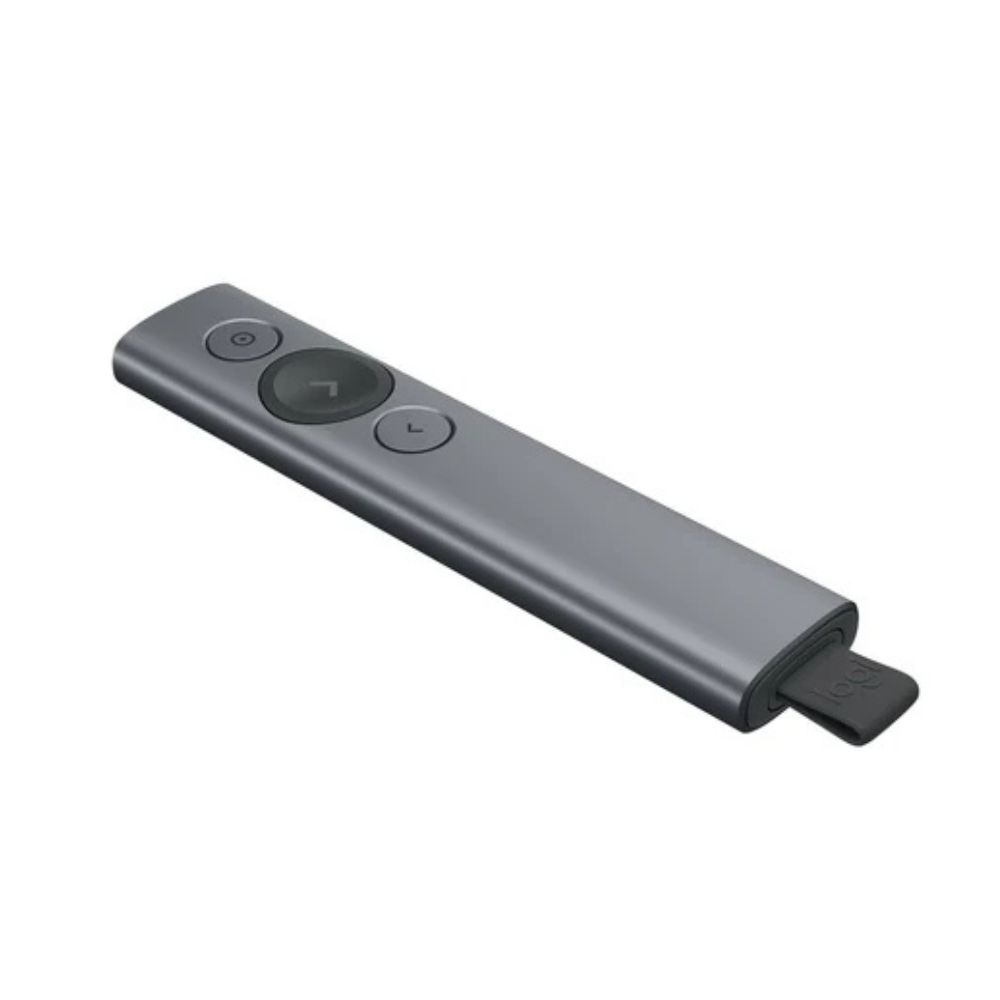 LOGITECH SPOTLIGHT RECHARGEABLE PRESENTATION REMOTE SLATE (910-004861)