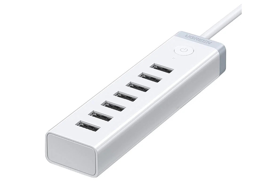 UGREEN CM420 7-IN-1 Powered Switch USB 3.0 A Ports Adapter-20481