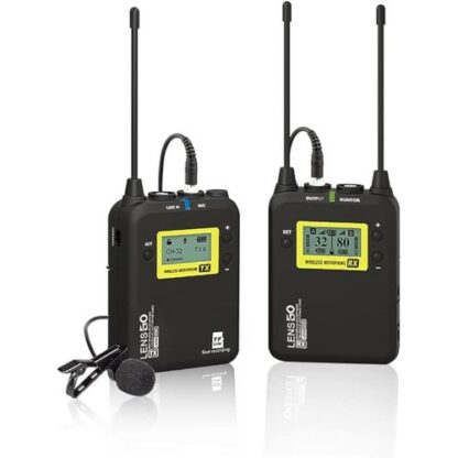 LENSGO Wireless Lavalier Microphone System, LWM-328C