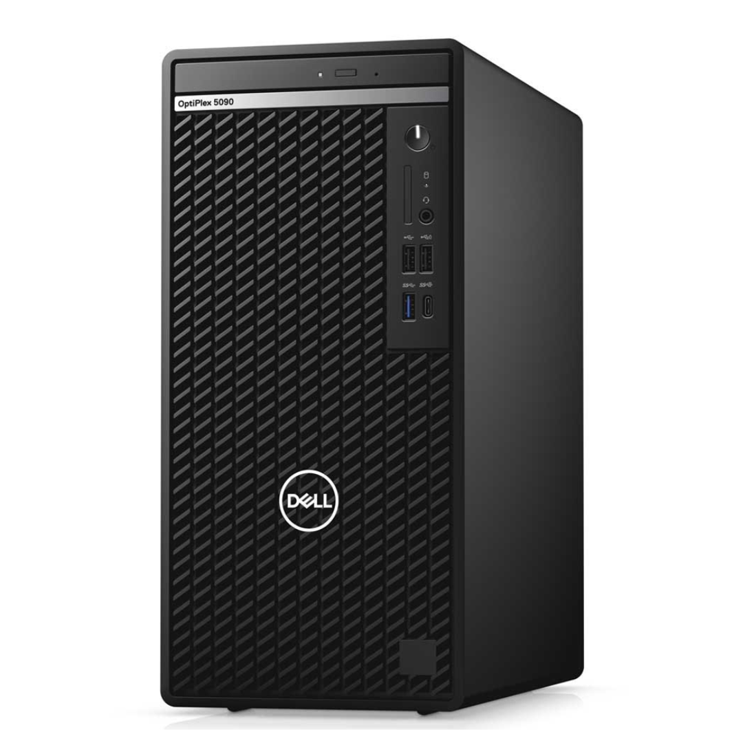 Dell OptiPlex 5090 Tower, Intel Core i5 10505, 4GB DDR4 3200, 1TB HDD, Ubuntu – Incl. USB Keyboard and Mouse – OPT-5090-002-BLK3