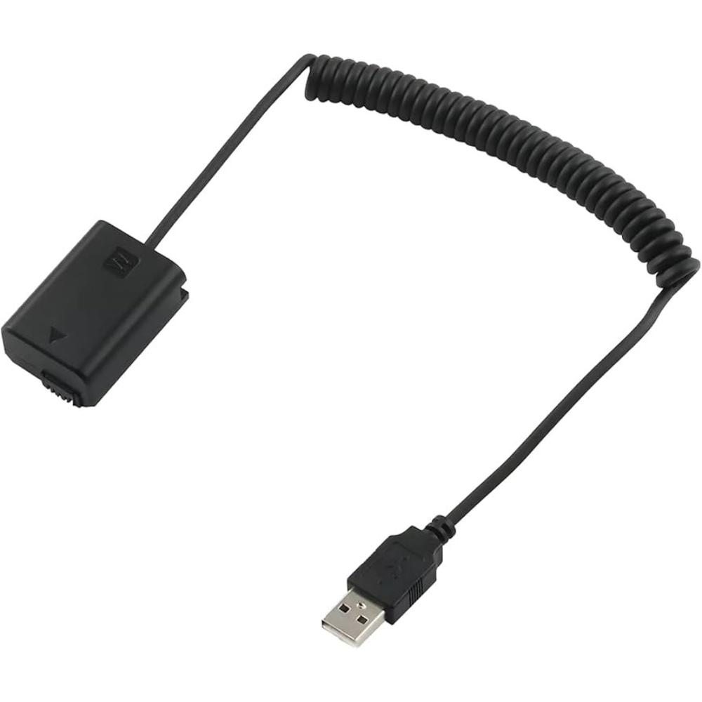 Caisi NP‑FW50 Type‑C Dummy Battery Power Adapter3