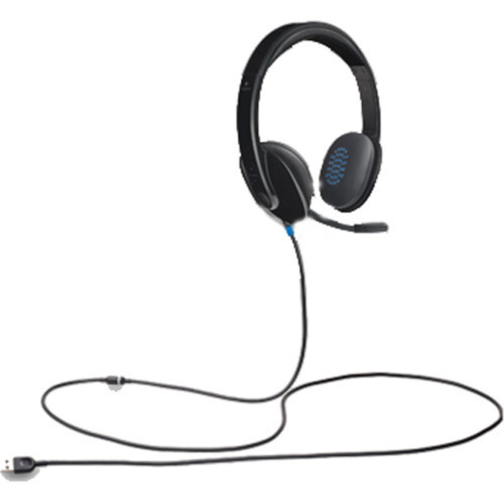 Logitech H540 USB Computer Headset0