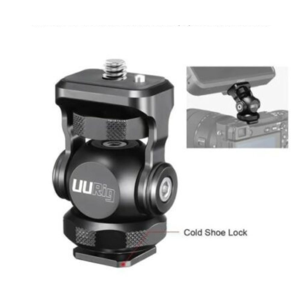 UURig R015 Cold Shoe Monitor Mount