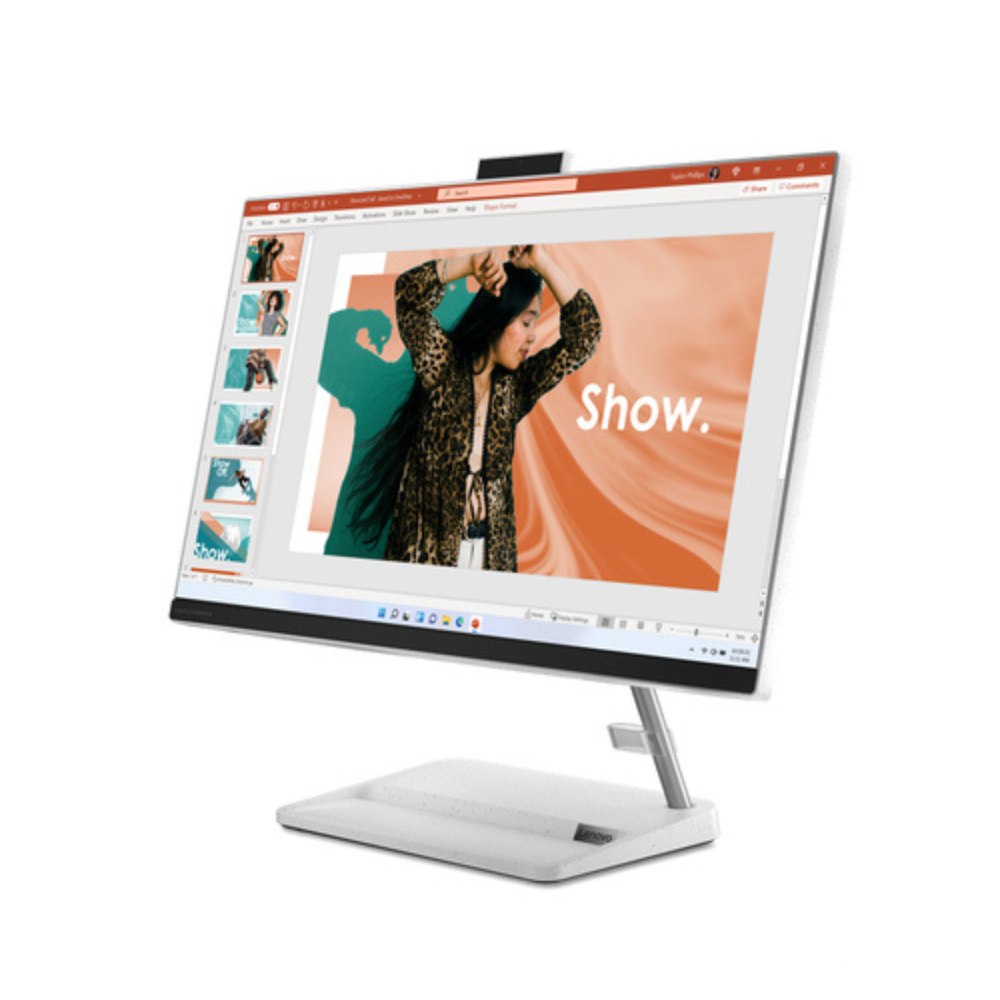 Lenovo IdeaCentre AIO 3 24IAP7, Intel Core i5 1240P, 8GB DDR4 3200, 512GB SSD M.2 2280 PCIe 3.0×4 NVMe, Windows 11 Home, 23.8″ FHD White – F0GH00BKUE4