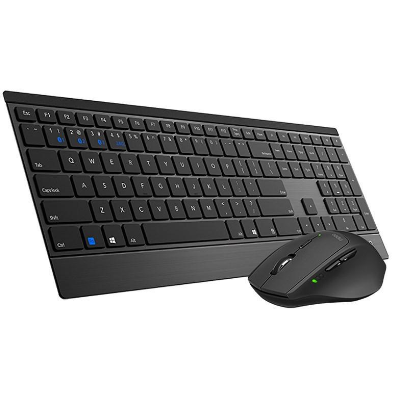 Rapoo Multi-mode Wireless Keyboard & Mouse 9500M – Bluetooth