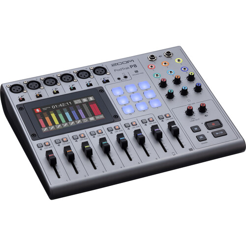 Zoom PodTrak P8 Portable Multitrack Podcast Recorder2