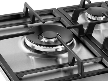 Beko HQAW 75225 SX 5-Burner Built-in Gas Hob in Stainless Steel
