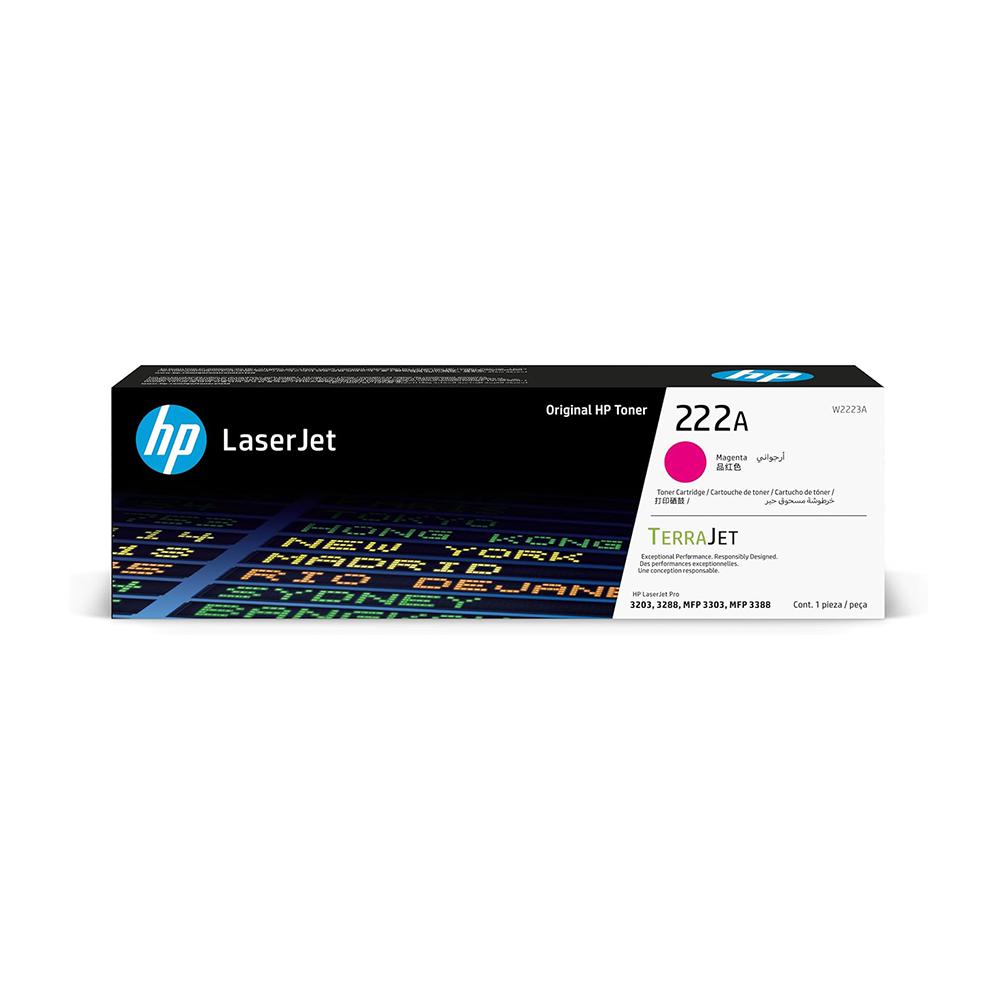 HP 222A Magenta Original LaserJet Toner Cartridge - W2223A