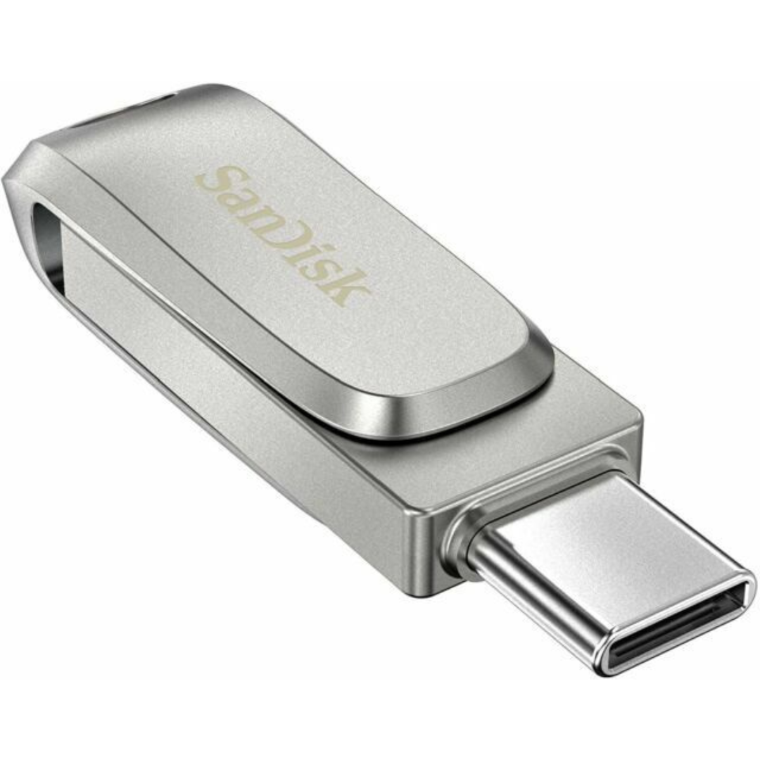 SanDisk Ultra Dual Drive Luxe (USB Type-C/ Type-A) Flash Drive 64GB – SDDDC4-064G-G463