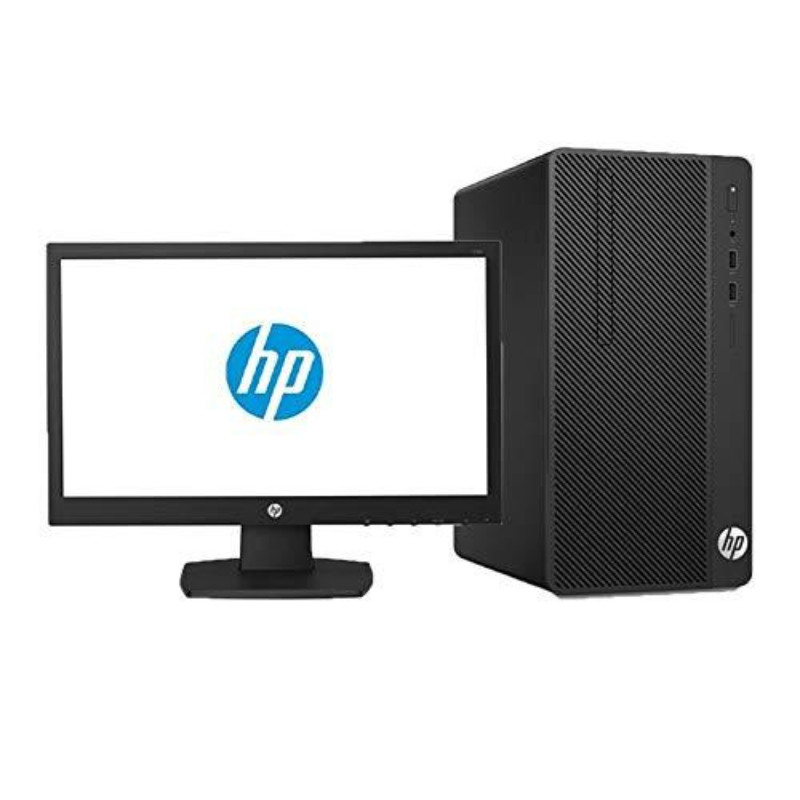 HP 290 G2 Microtower Desktop PC - Core i3-8100 / 4GB RAM / 1000GB HDD / DVD-RW Drive / Win 10 Pro3