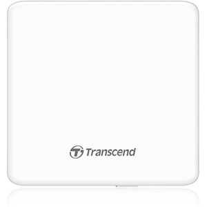 Transcend 8K Extra Slim Portable DVD Writer Optical Drive (TS8XDVDS-W)