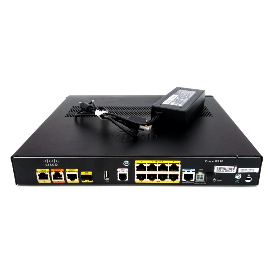 Cisco C891F-K9 Ethernet Integrated Services Router 3