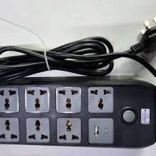 LW 72UC 3P 7-Way Extension Socket with USB & Type-C Charge2