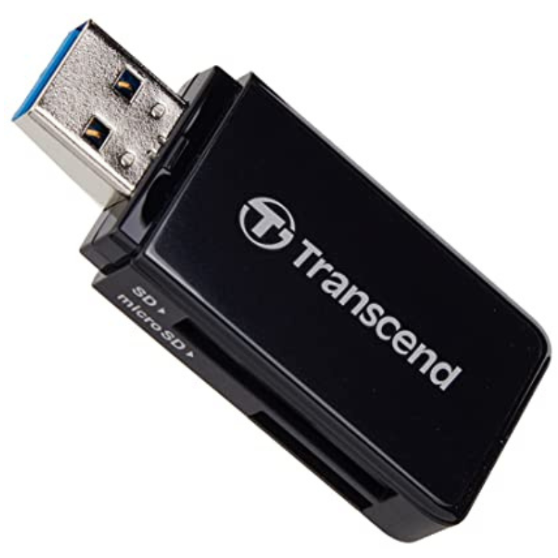 Transcend USB3.0 SD/microSD Card Reader, Ref TS-RDF5K3
