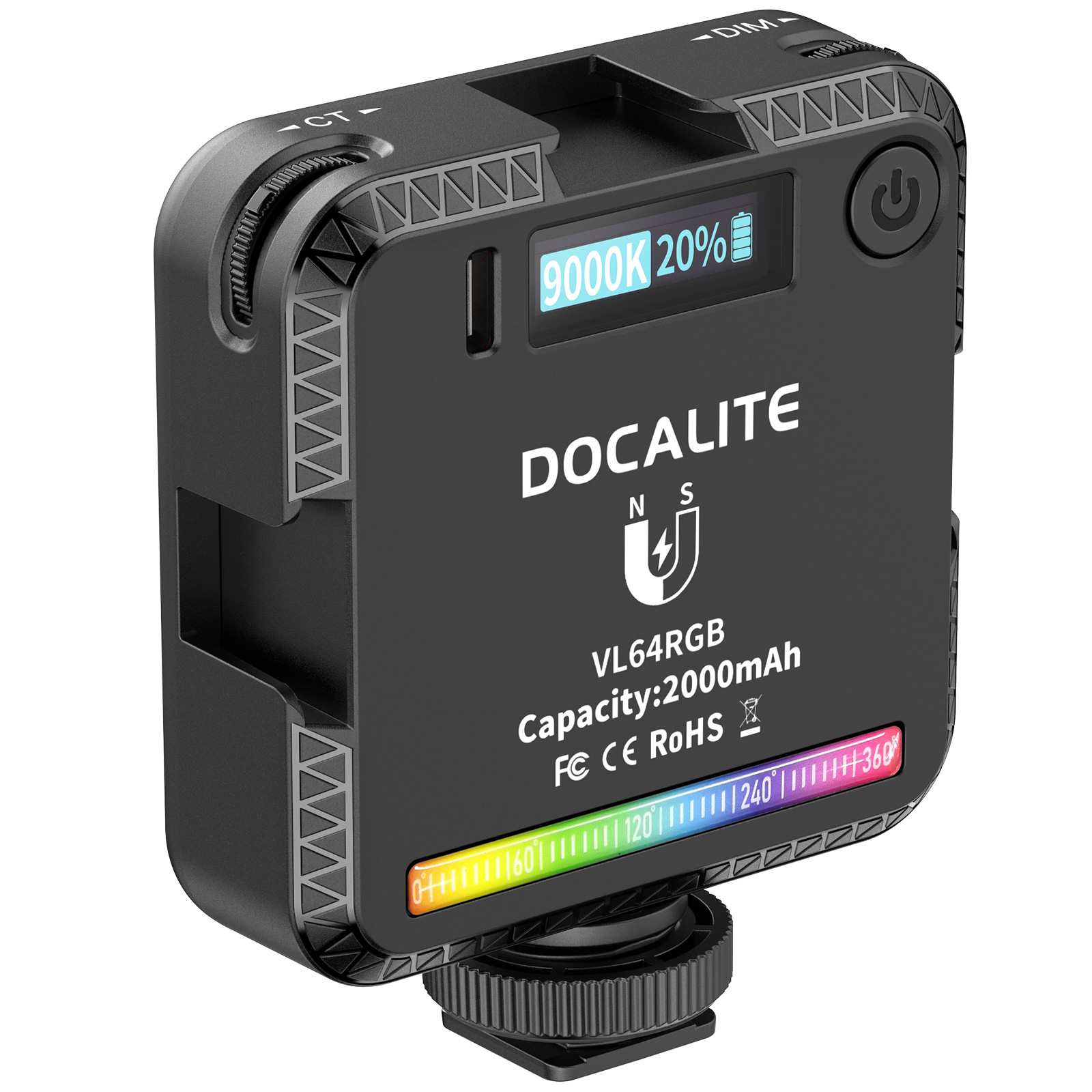 VIJIM VL64 RGB LED Video Light