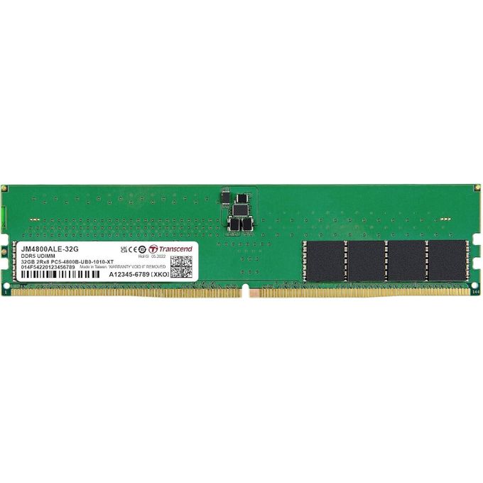 Transcend Desktop RAM DDR5 32GB 4800-JM4800ALE-32G2