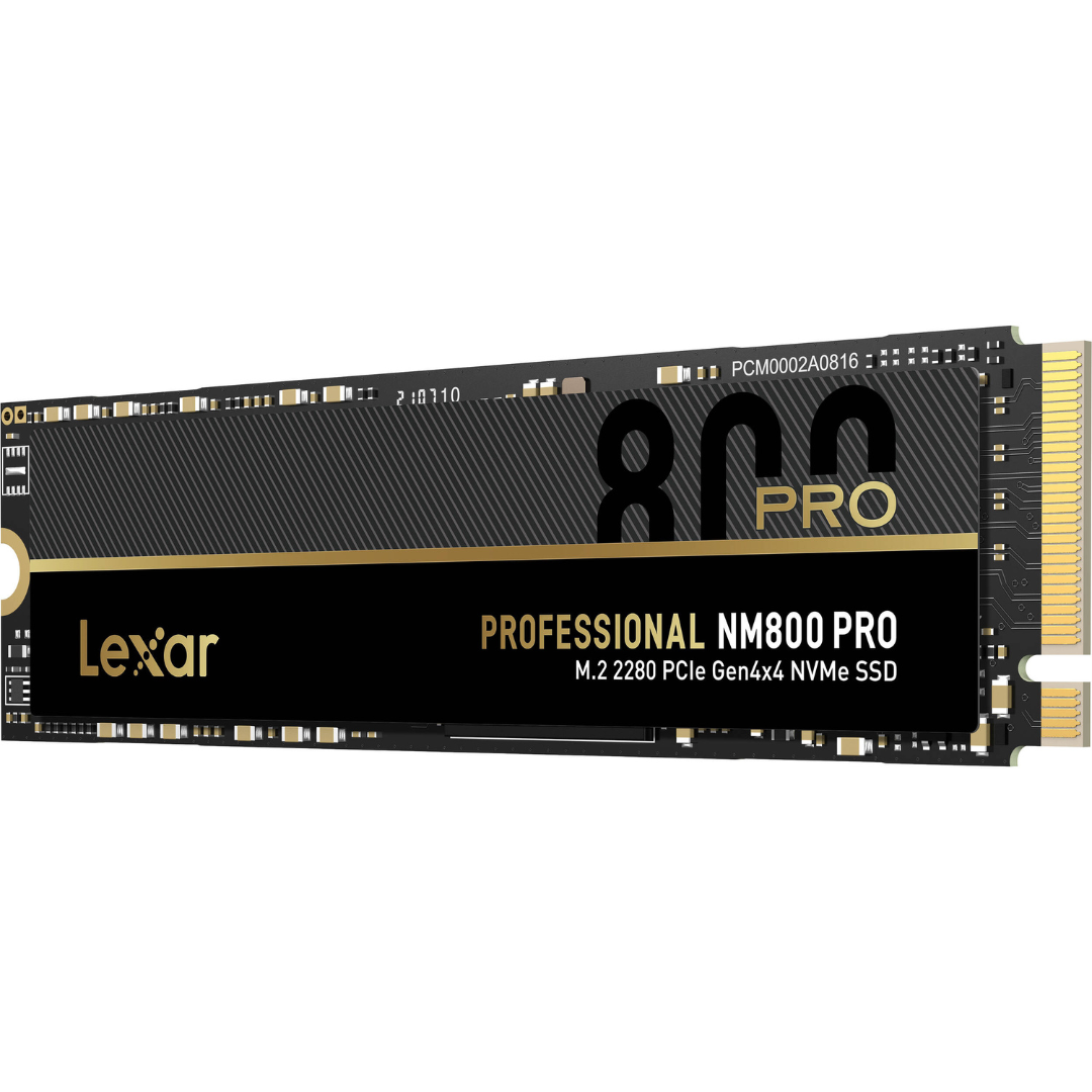 LEXAR LNM800 PRO internal SSD M.2 PCIe Gen 4*4 NVMe 2280 – 512GB – LNM800P512G-RNNNG4