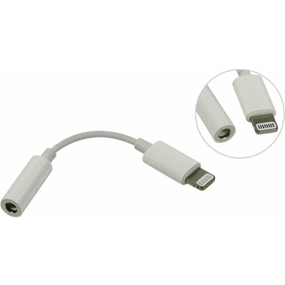 Apple Lightning to 3.5 mm Headphone Jack Adapter - White (MMX62AM/A)3