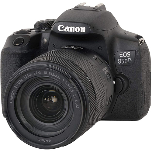 Canon EOS 850D Camera with 18-135mm Lens
