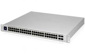 USW-48-PoE – 48-Port Switch, 32 PoE+ GbE, 16 GbE, 4 SFP, 195W3