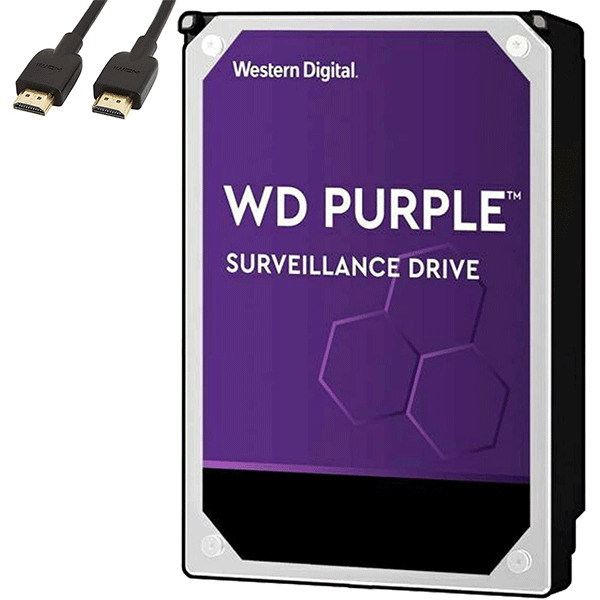 WD Purple Surveillance Hard Drive - 8 TB, 256 MB, 7200 rpm (WD82PURZ)4