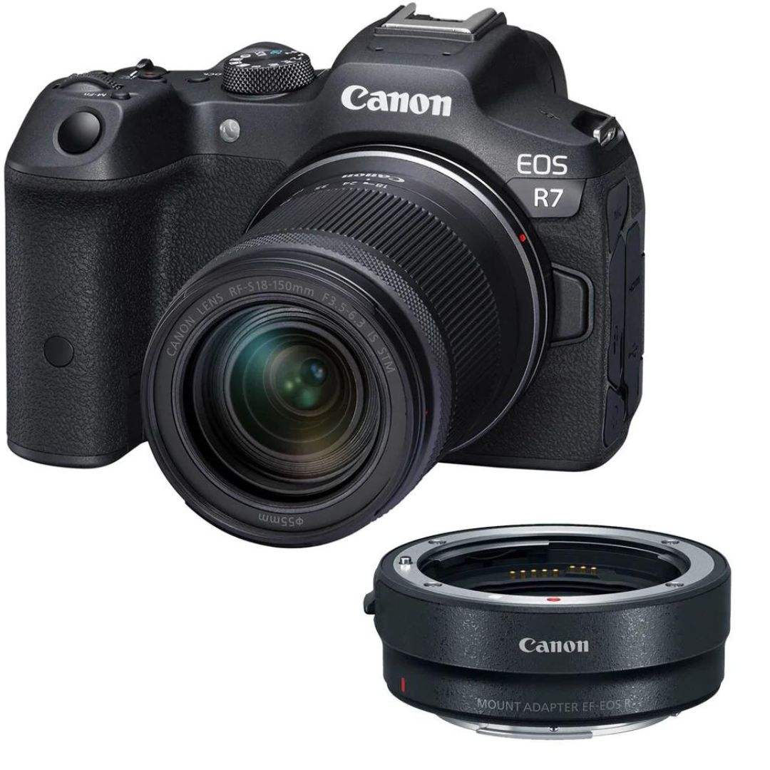 Canon EOS R7 Mirrorless Camera with 18-150mm Lens3