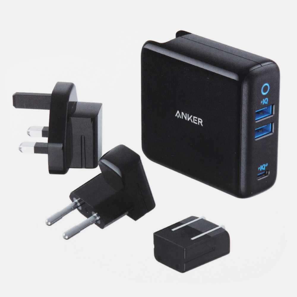 Anker PowerPort III 3-Port USB-C Charger 65W – Black4