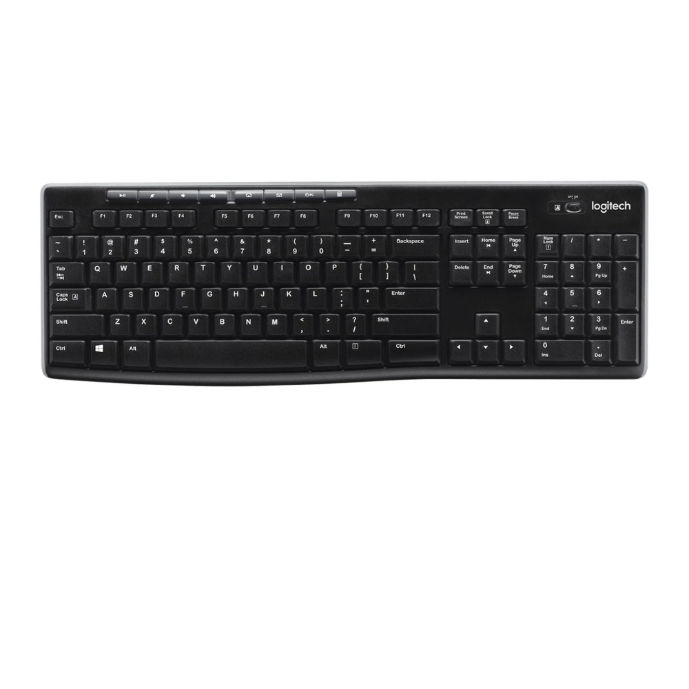 Logitech k270 wireless Keyboard-Black -920-013051