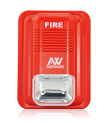 Asenware AW-CSS2166-5 Fire Strobe Sounder  Dual Alert System0
