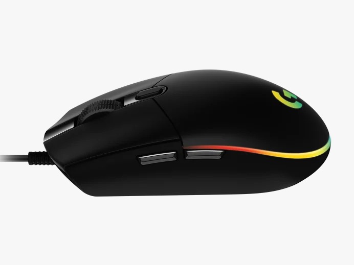 Logitech G102 LIGHTSYNC RGB 6 Button USB Gaming Mouse - Black - 910-0058230