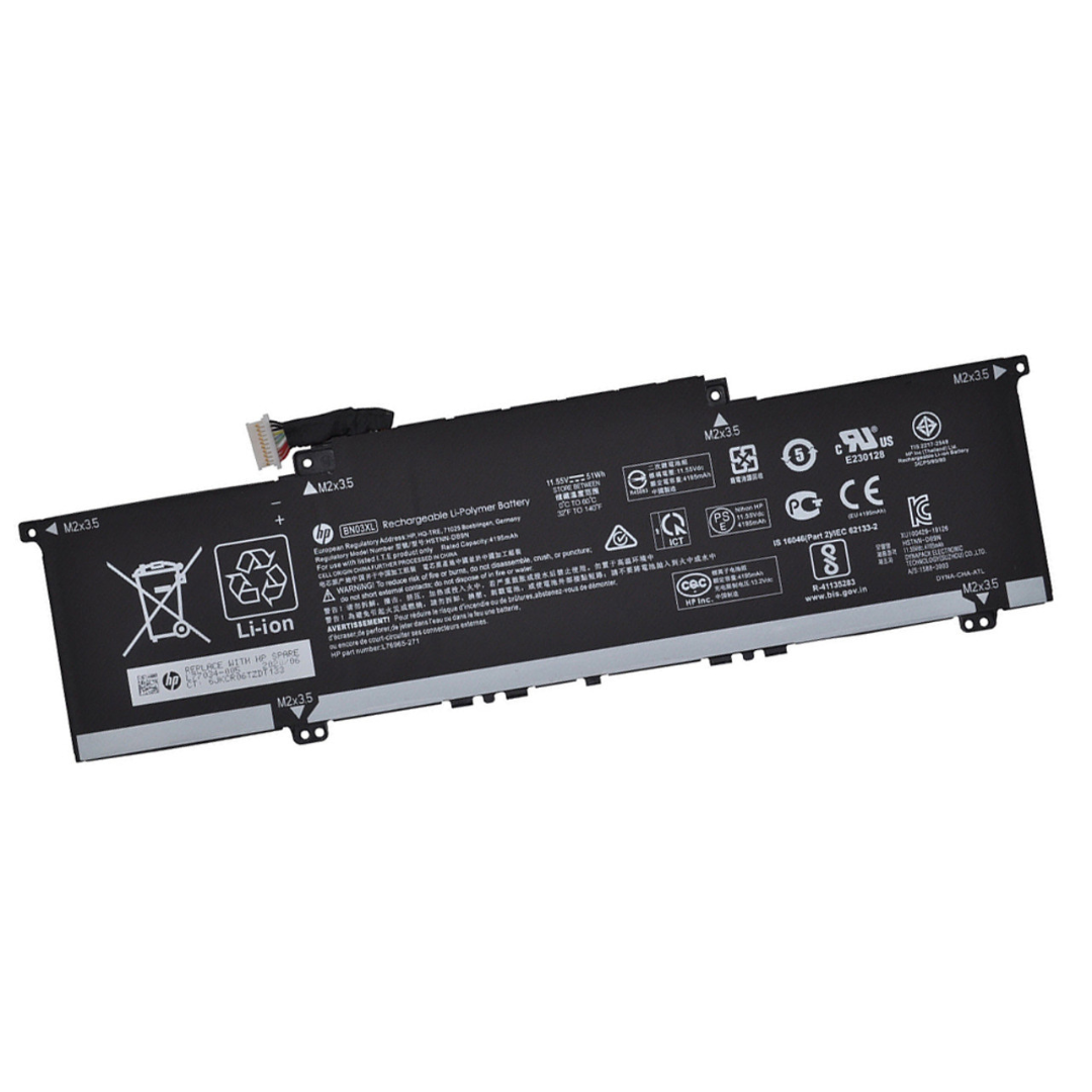 51Wh HP ENVY x360 15-ee1086nr battery- BN03XL0