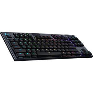 Logitech G915 TKL Tenkeyless LIGHTSPEED Wireless Mechanical Gaming Keyboard (Clicky)