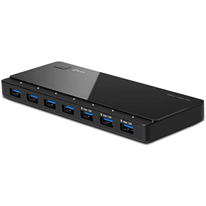 TP-Link 7-Port USB 3.0 Ultra Slim Hub Including 3 BC 1.2 Charging Ports up to 5V / 1.5A. (UH700)