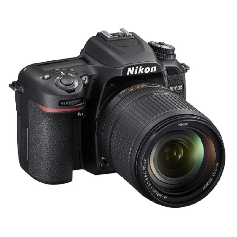 Nikon D7500 20.9MP DSLR Camera with AF-S DX NIKKOR 18-140mm f/3.5-5.6G ED VR Lens0