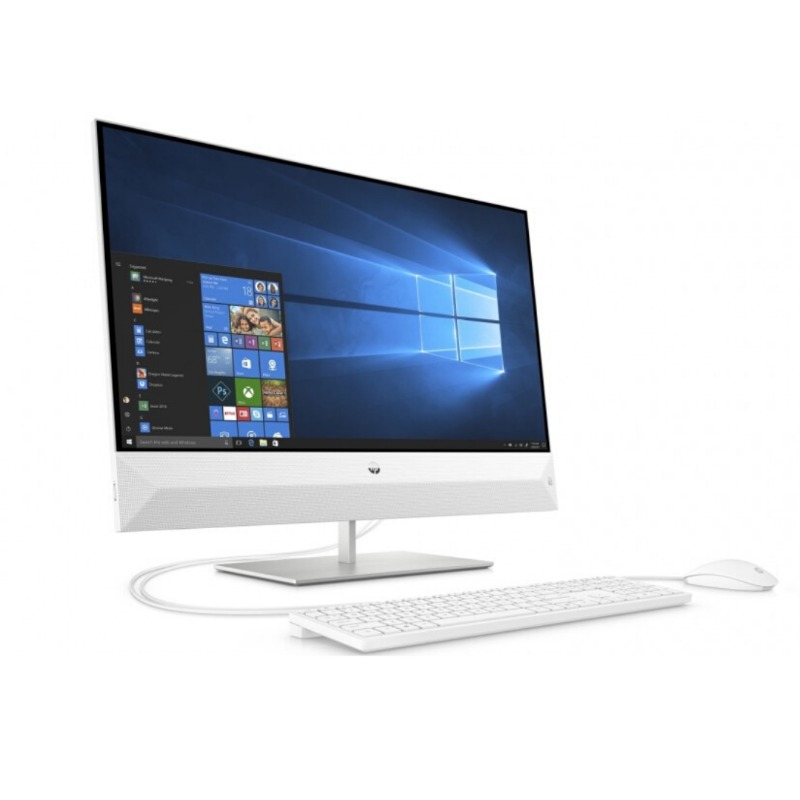 HP Pavilion 27-inch i7/8GB/256Gb SSD/2TB HDD All In One Desktop - Snow White2