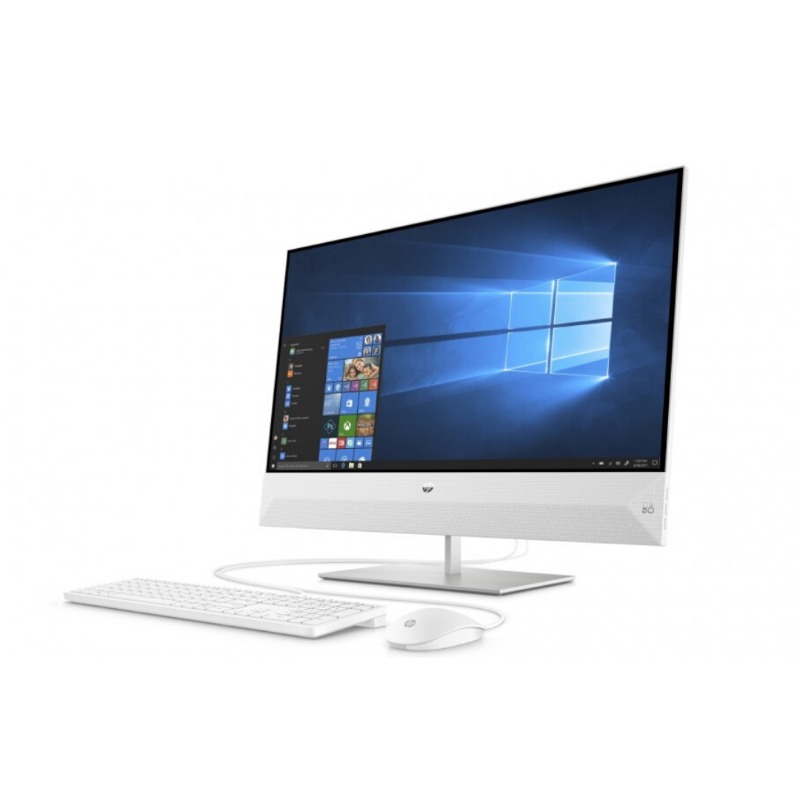 HP Pavilion 27-inch i7/8GB/256Gb SSD/2TB HDD All In One Desktop - Snow White3