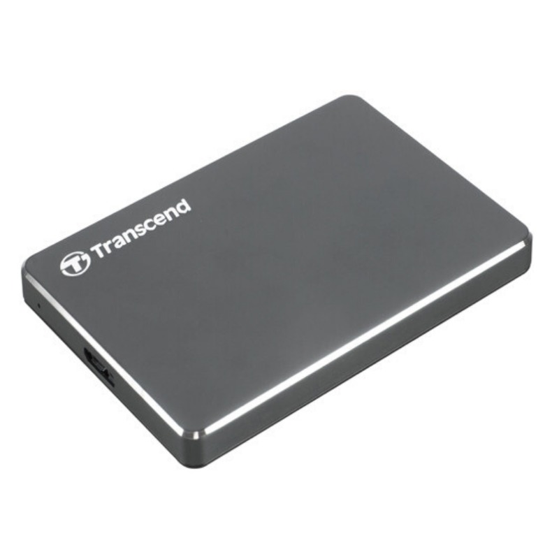 Transcend 2TB StoreJet 25C3N USB 3.1 Portable External Hard Drive, Iron Gray2