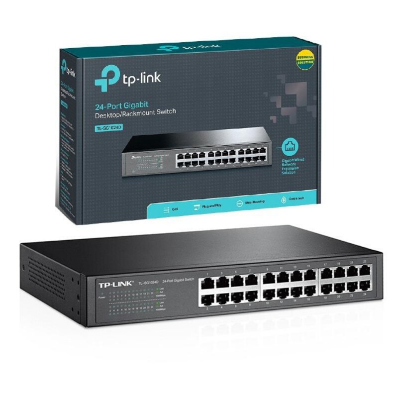 TP-link Tl-SF1024d 24-port Desktop/Rackmount Switch3