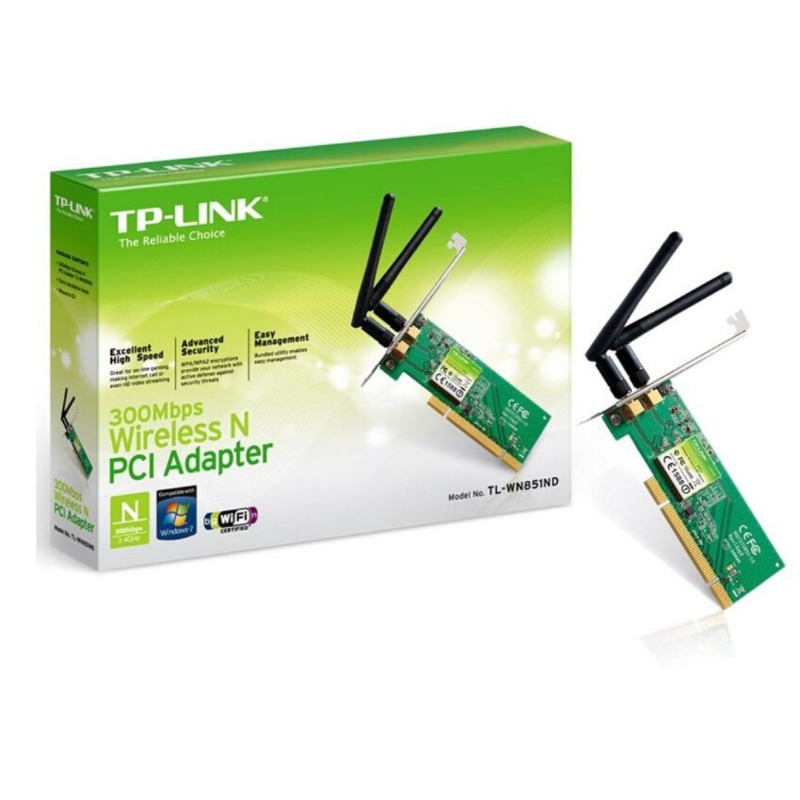 Tp-link TL-WN851ND 300Mbps Wireless N PCI Adapter2