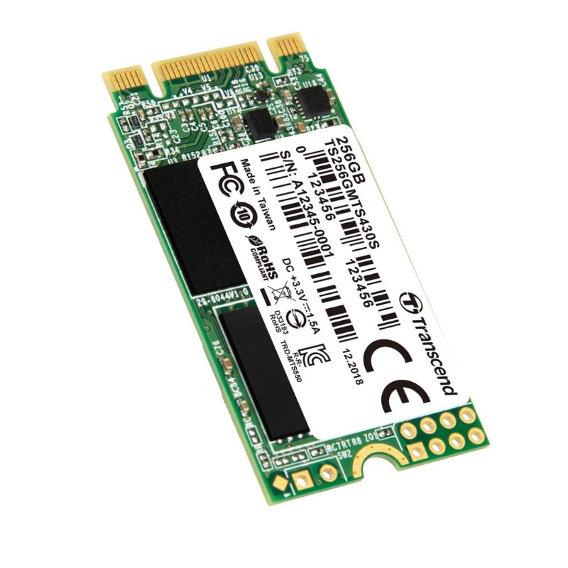 Transcend 430S 256GB M.2 2242 SATA Solid State Drive (TS256GMTS430S)3