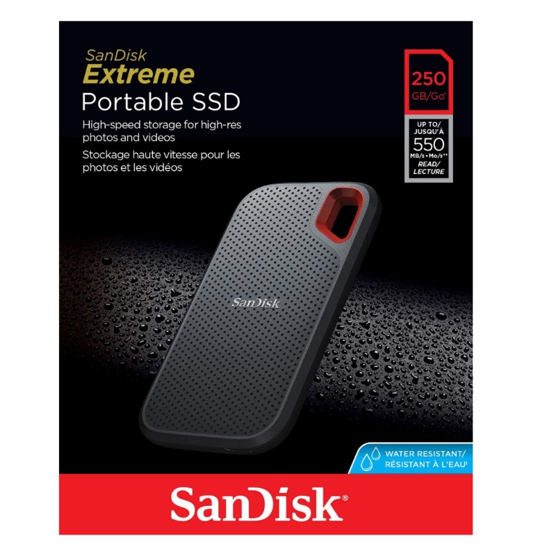 SanDisk 250GB Extreme Portable External SSD4