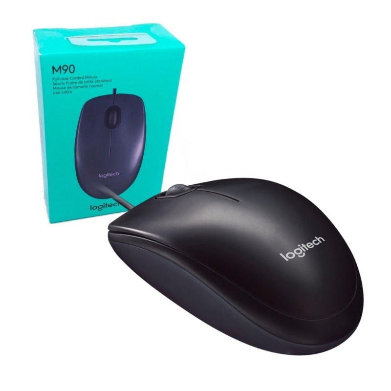 Mouse – LOGITECH Corded Mouse M90 (910-001793)2
