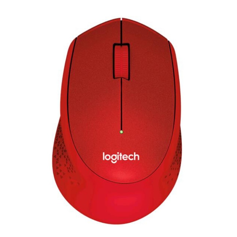 Logitech M330 Silent Wireless Mouse - Red (910-004911)2