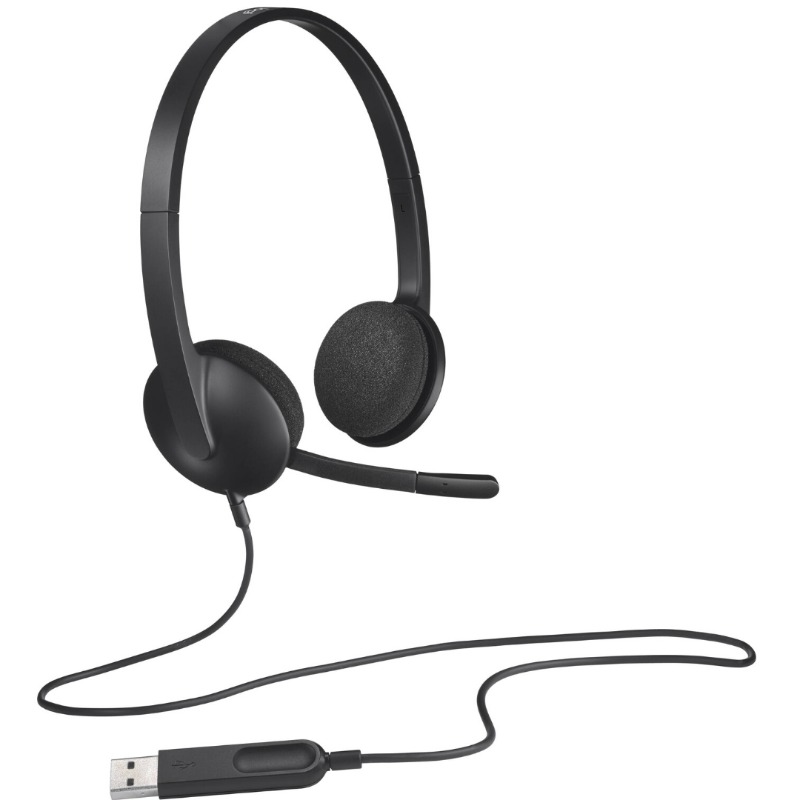 Logitech H340 Wired USB Stereo Headset with Noise-Cancelling Mic2
