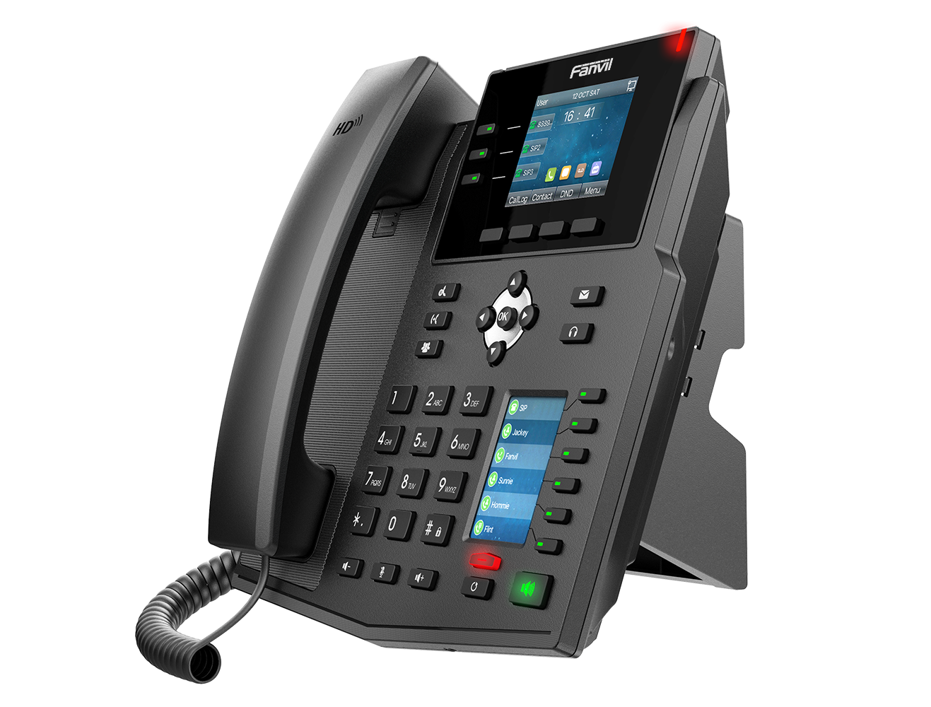 Fanvil X4U IP Phone – 12 SIP Lines & Color Display0